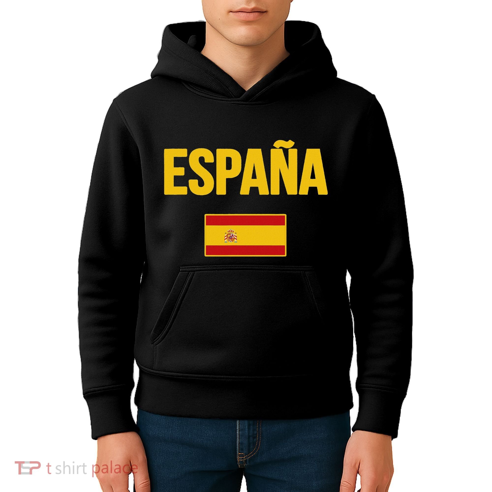 Spain Spanish Flag Espana Souvenir Kids Hoodie