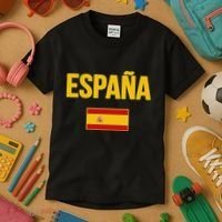 Spain Spanish Flag Espana Souvenir Kids T-Shirt thumb 3