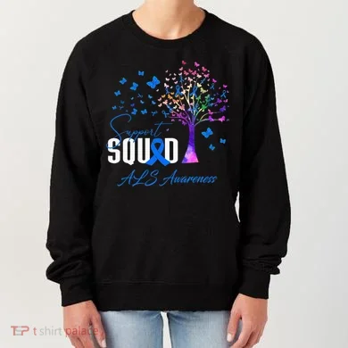 Support Squad For Als Awareness Women's Sweatshirt
