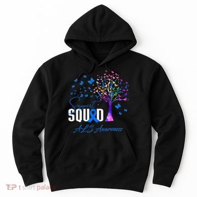 Support Squad For Als Awareness Hoodie