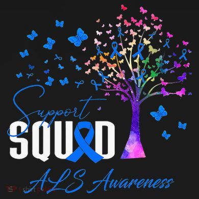 Support Squad For Als Awareness Hoodie