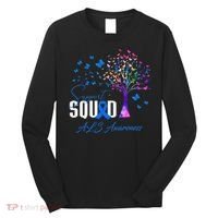 Support Squad For Als Awareness Long Sleeve Shirt thumb 0