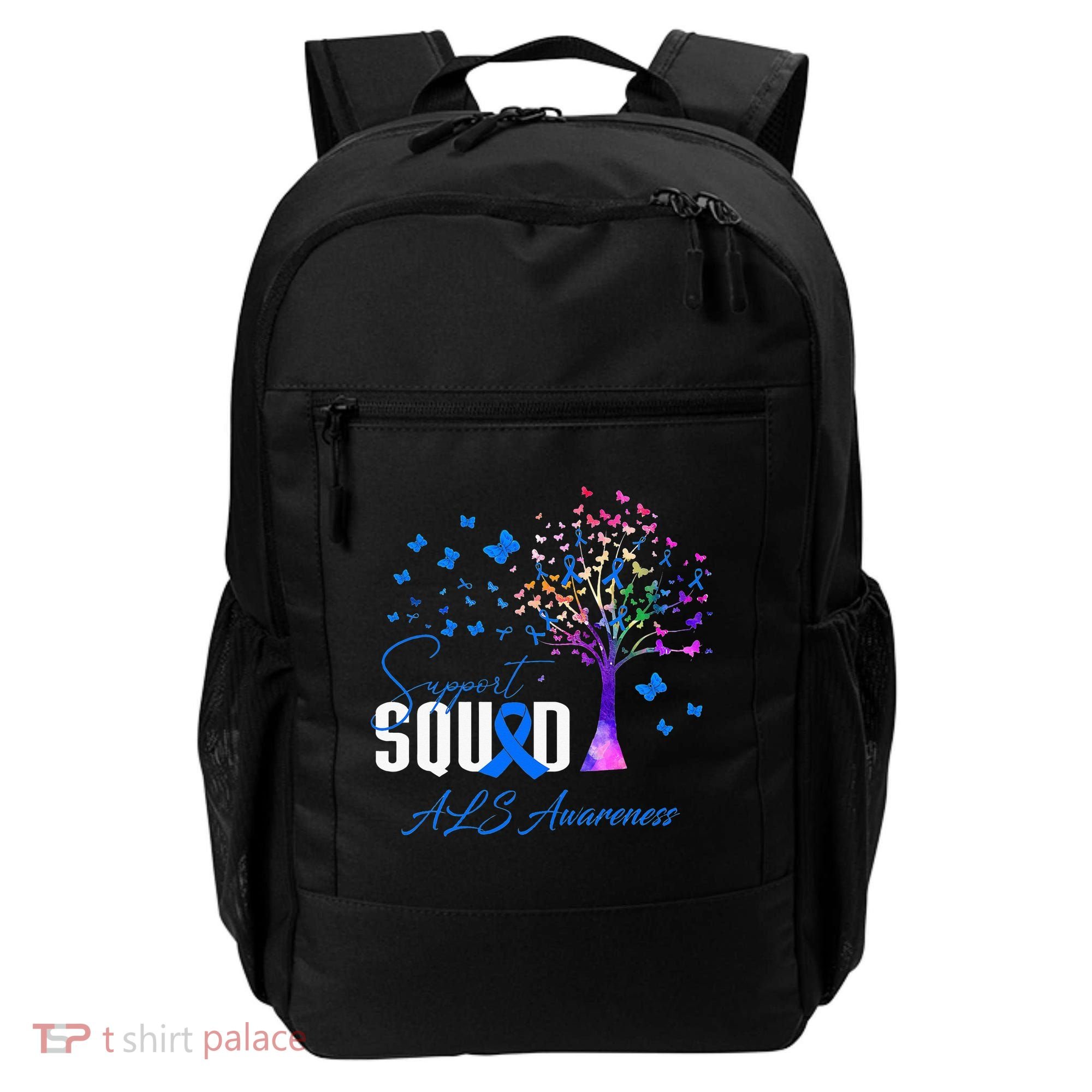 Support Squad For Als Awareness Backpack