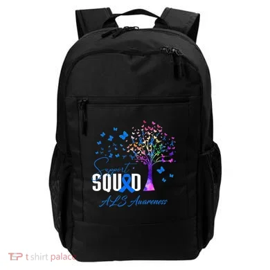 Support Squad For Als Awareness Backpack