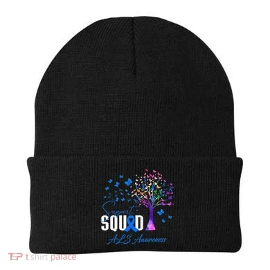 Support Squad For Als Awareness Beanie