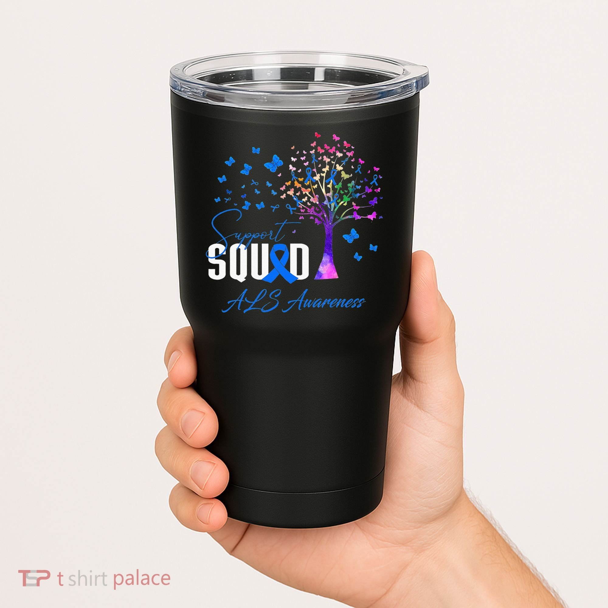 Support Squad For Als Awareness Tumbler