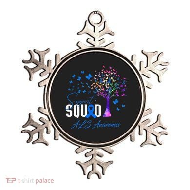 Support Squad For Als Awareness Ornament