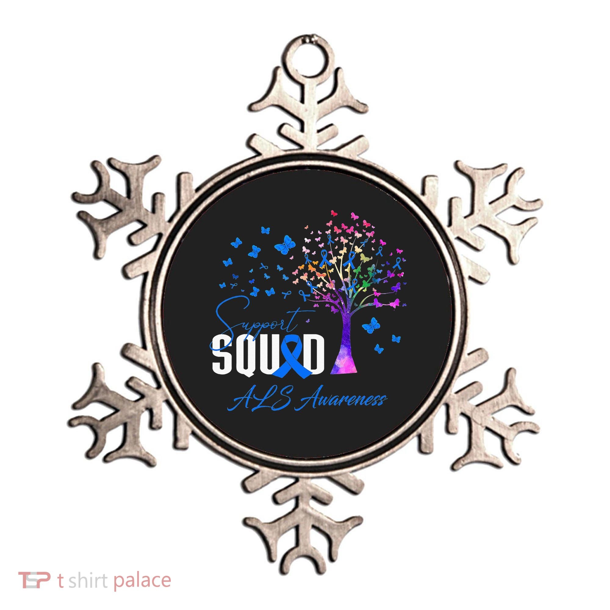 Support Squad For Als Awareness Ornament