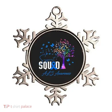 Support Squad For Als Awareness Ornament