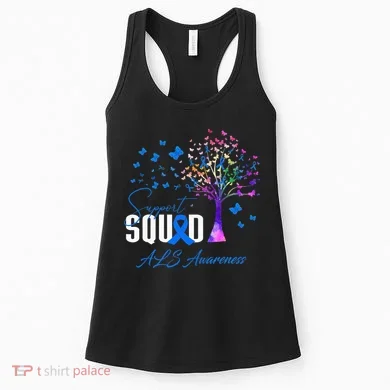 Support Squad For Als Awareness Women's Tank Top