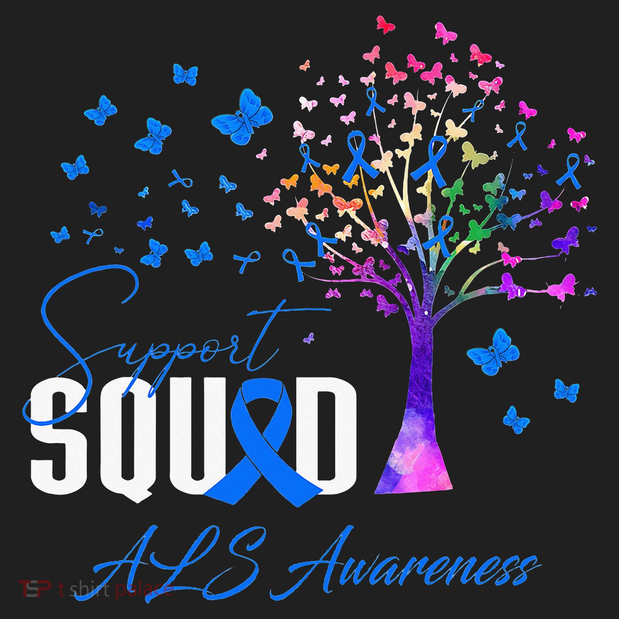 Support Squad For Als Awareness Hat