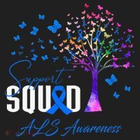 Support Squad For Als Awareness Golf Towel thumb 3