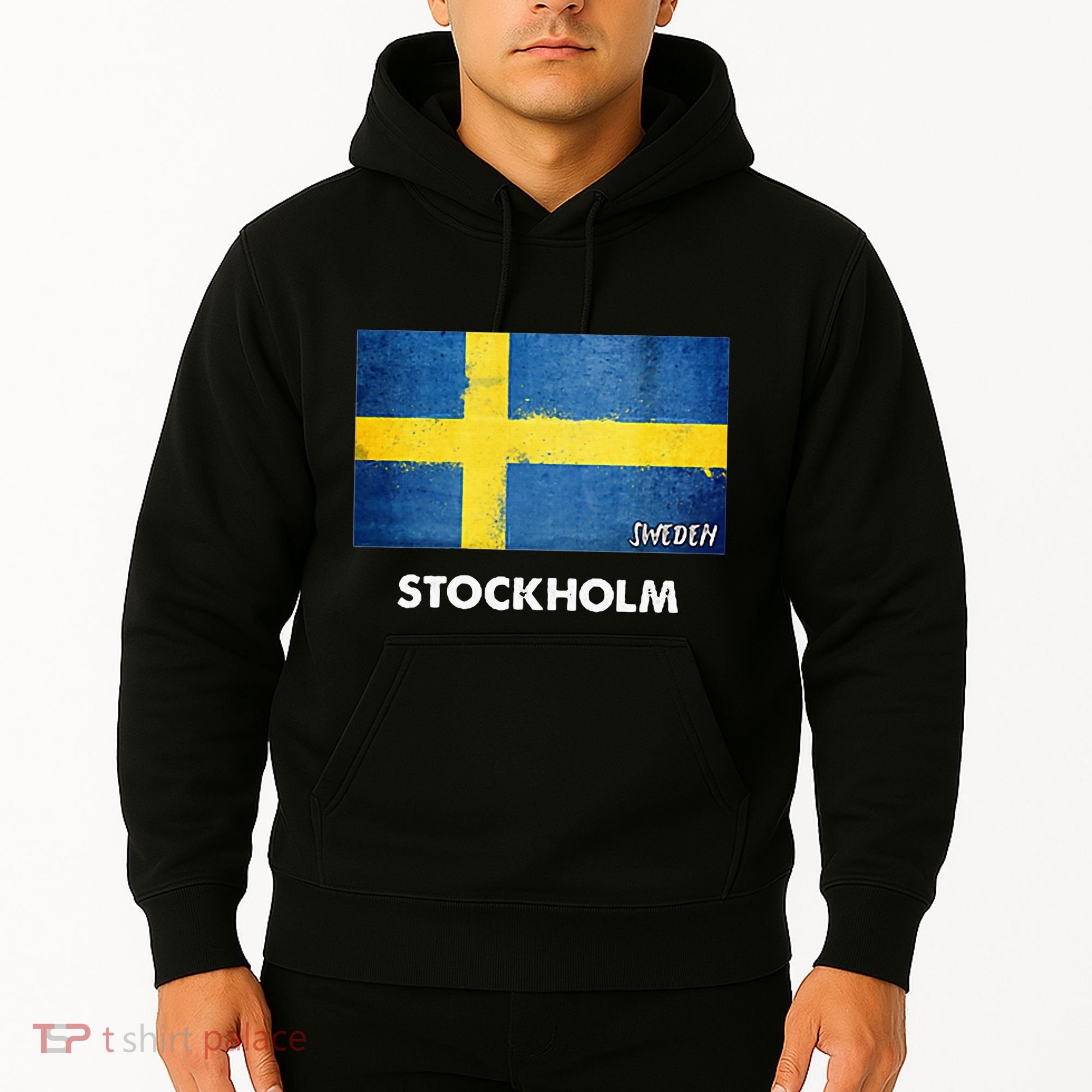 Stockholm Sweden Flag Stockholm Hoodie