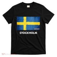 Stockholm Sweden Flag Stockholm T-Shirt thumb 0