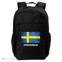 Stockholm Sweden Flag Stockholm Backpack thumb 0