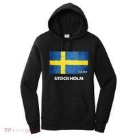 Stockholm Sweden Flag Stockholm Women's Hoodie thumb 0