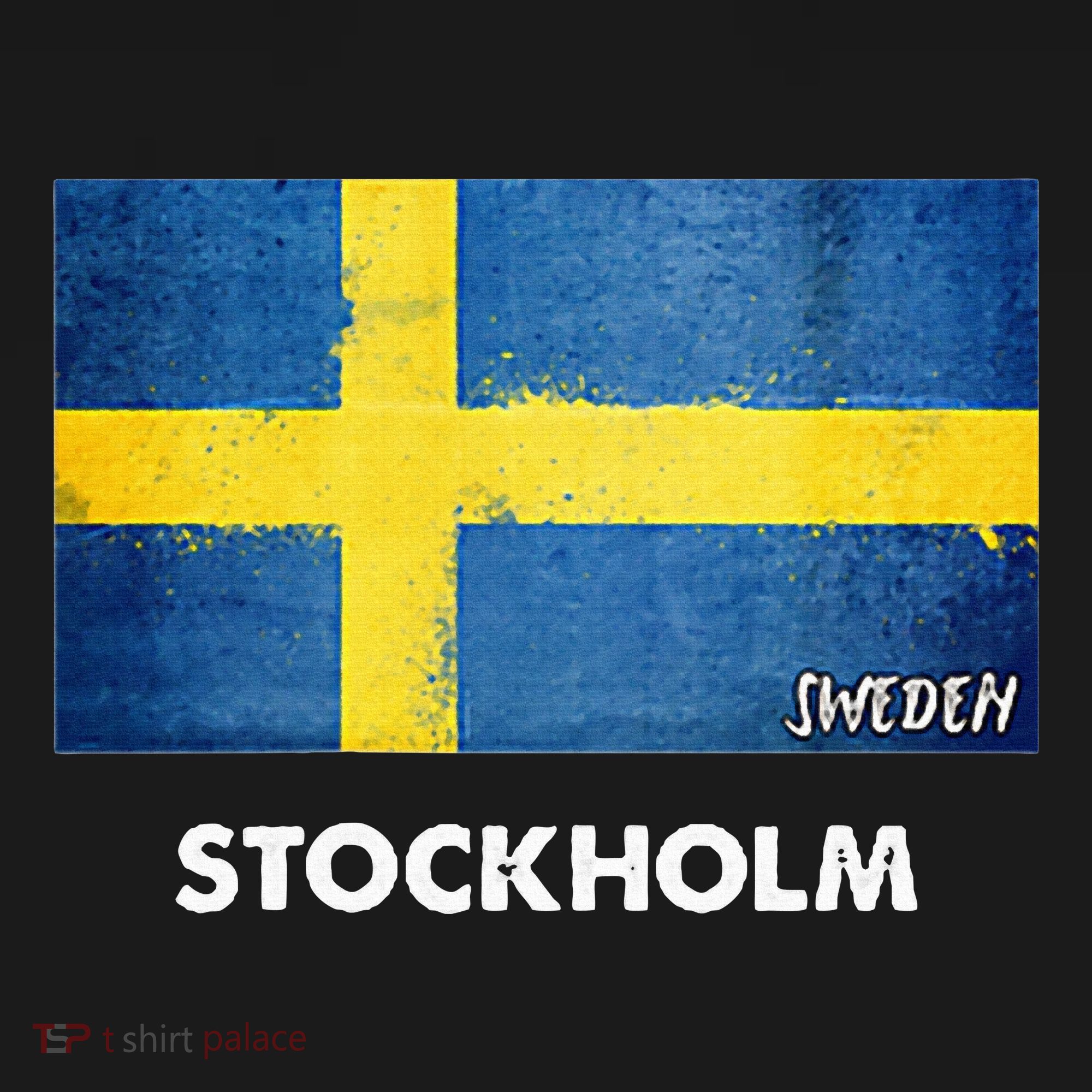 Stockholm Sweden Flag Stockholm Women's Hoodie