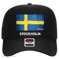 Stockholm Sweden Flag Stockholm Hat thumb 0