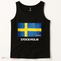Stockholm Sweden Flag Stockholm Tank Top thumb 2