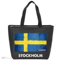 Stockholm Sweden Flag Stockholm Tote Bag thumb 0