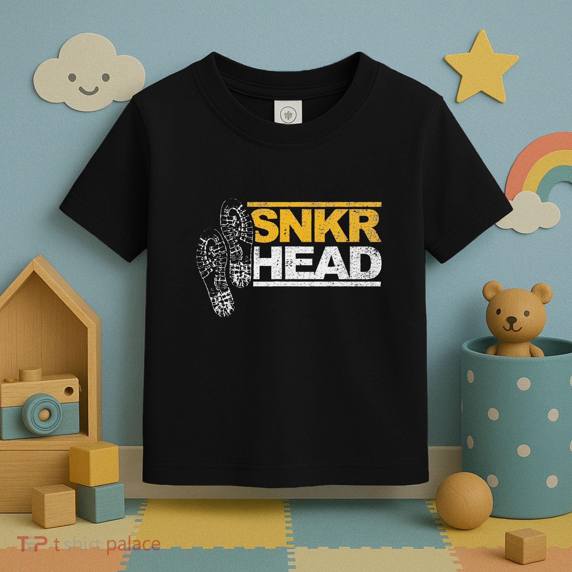 Sneaker Snkr Fan Shoes Head Toddler T-Shirt