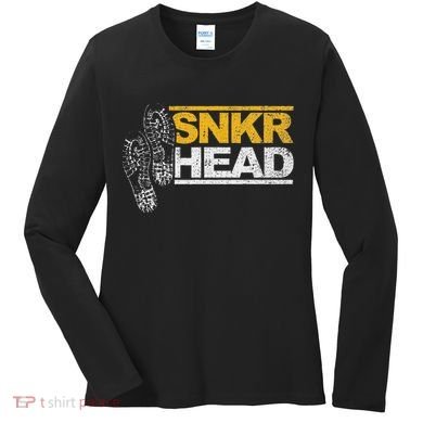 Sneaker Snkr Fan Shoes Head Women's Long Sleeve Shirt