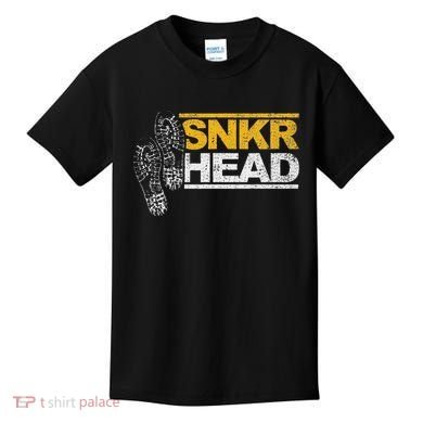 Sneaker Snkr Fan Shoes Head Kids T-Shirt