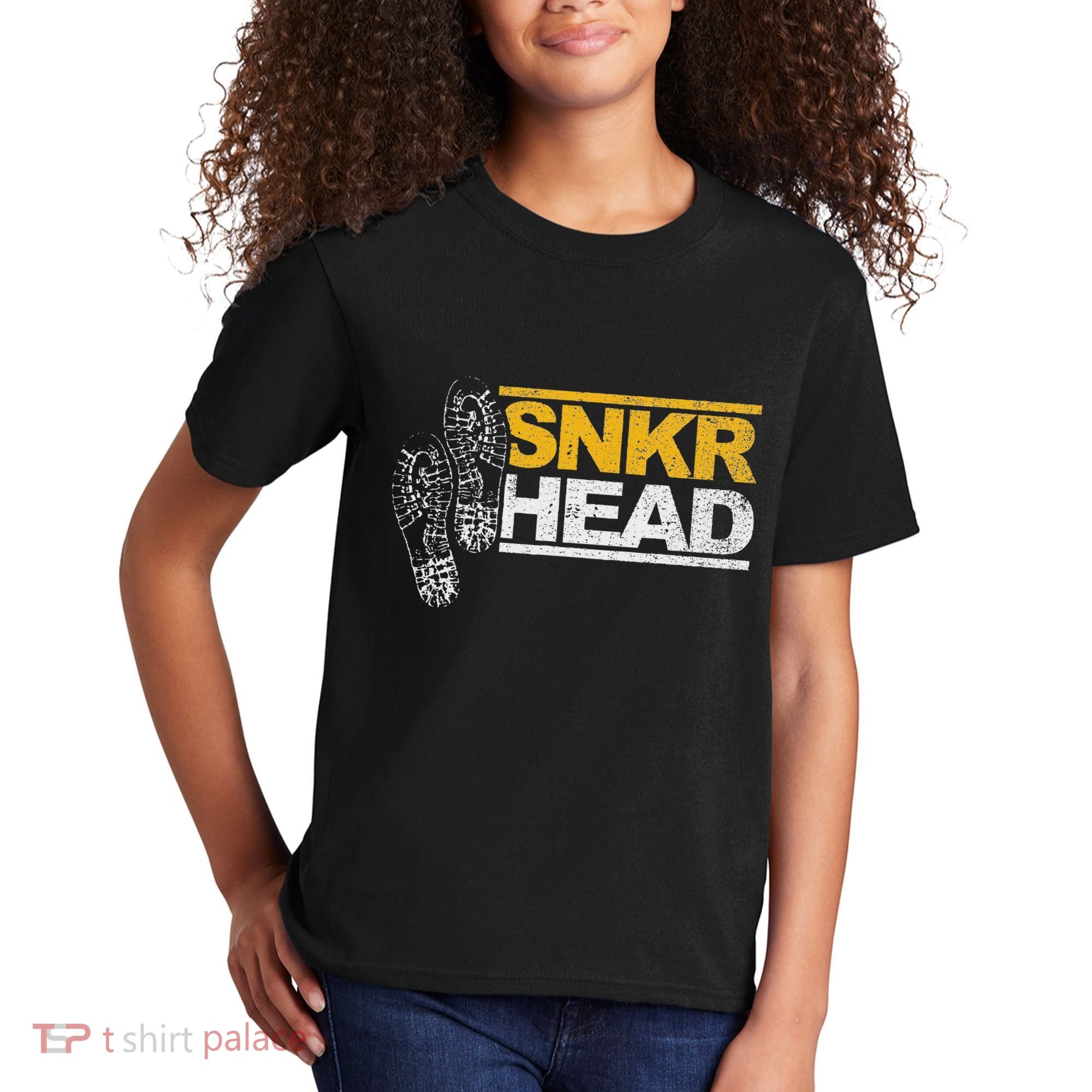 Sneaker Snkr Fan Shoes Head Kids T-Shirt