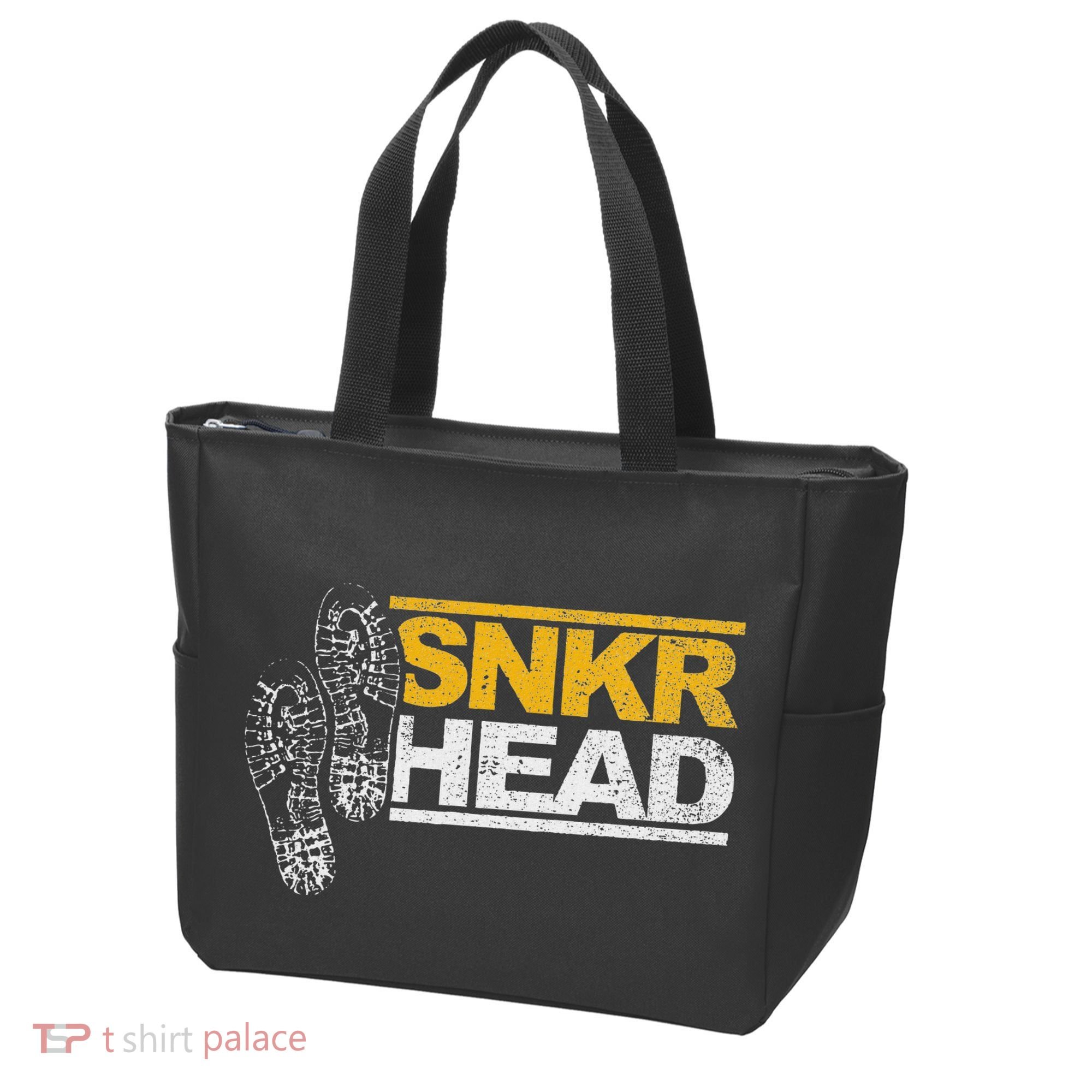 Sneaker Snkr Fan Shoes Head Tote Bag