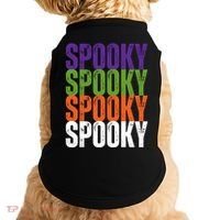 Spooky Spooky Funny Cute Halloween Doggie Tank thumb 0