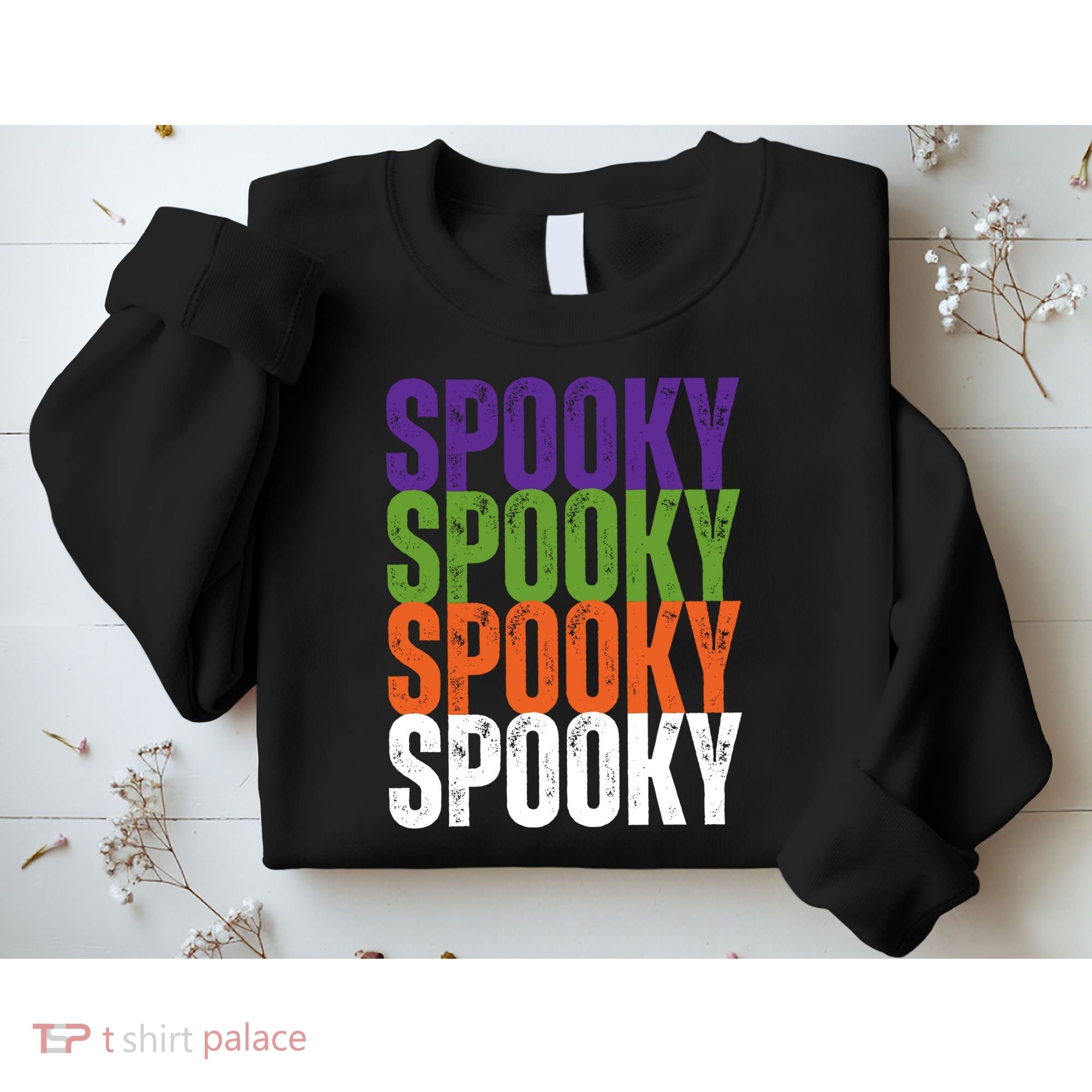 Spooky Spooky Funny Cute Halloween Sweatshirt