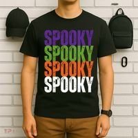 Spooky Spooky Funny Cute Halloween T-Shirt thumb 6