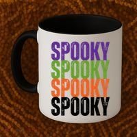 Spooky Spooky Funny Cute Halloween Coffee Mug thumb 2
