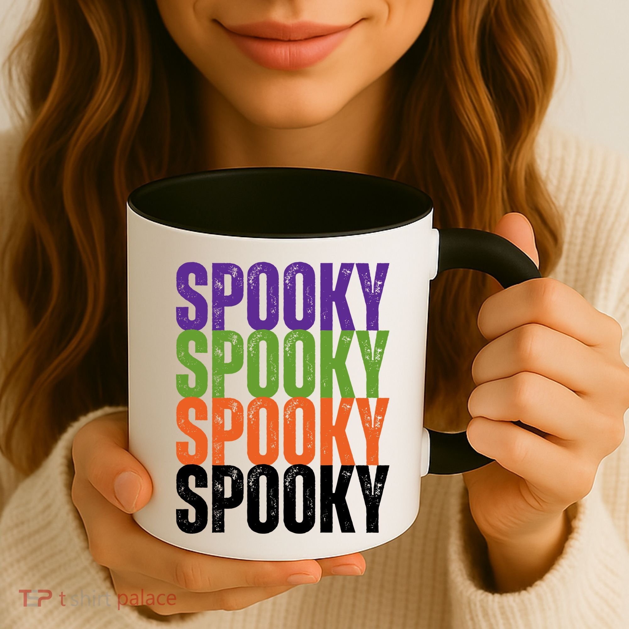 Spooky Spooky Funny Cute Halloween Coffee Mug