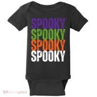 Spooky Spooky Funny Cute Halloween Baby Bodysuit thumb 0