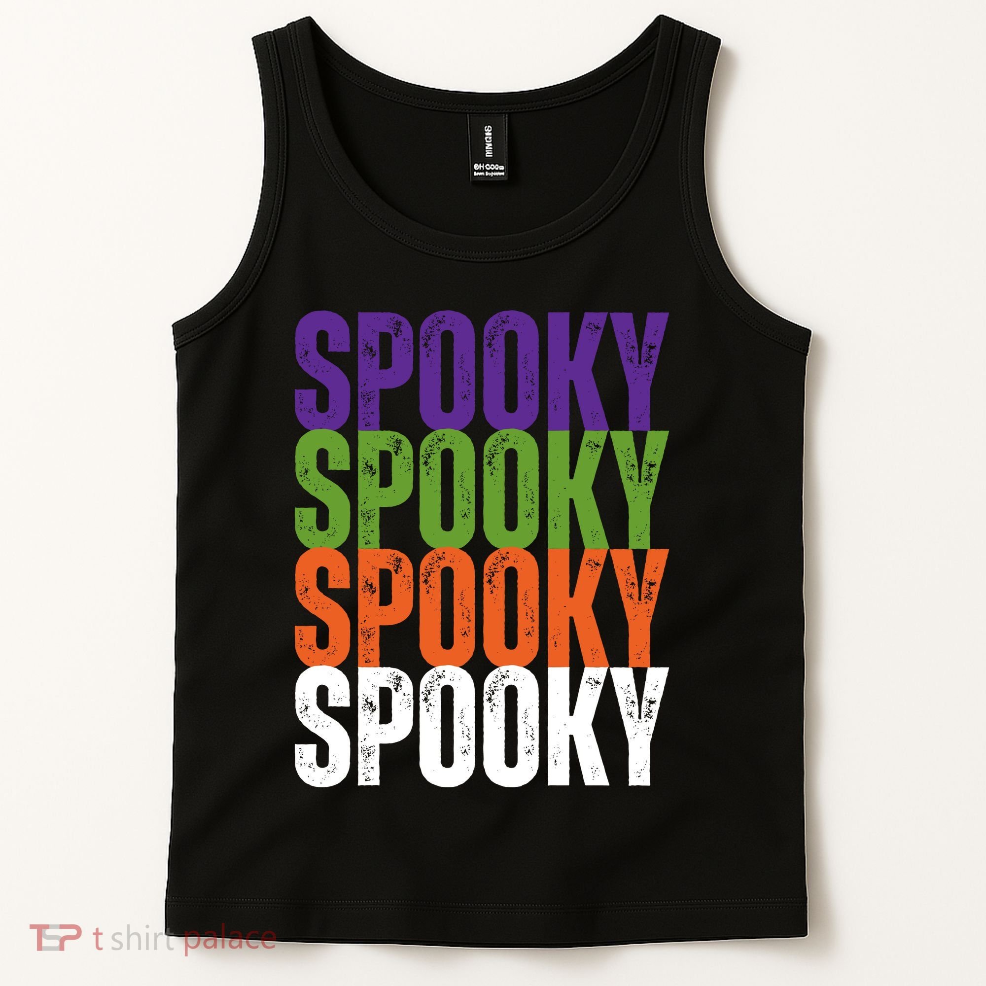 Spooky Spooky Funny Cute Halloween Tank Top