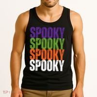 Spooky Spooky Funny Cute Halloween Tank Top thumb 3