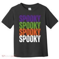 Spooky Spooky Funny Cute Halloween Toddler T-Shirt thumb 0
