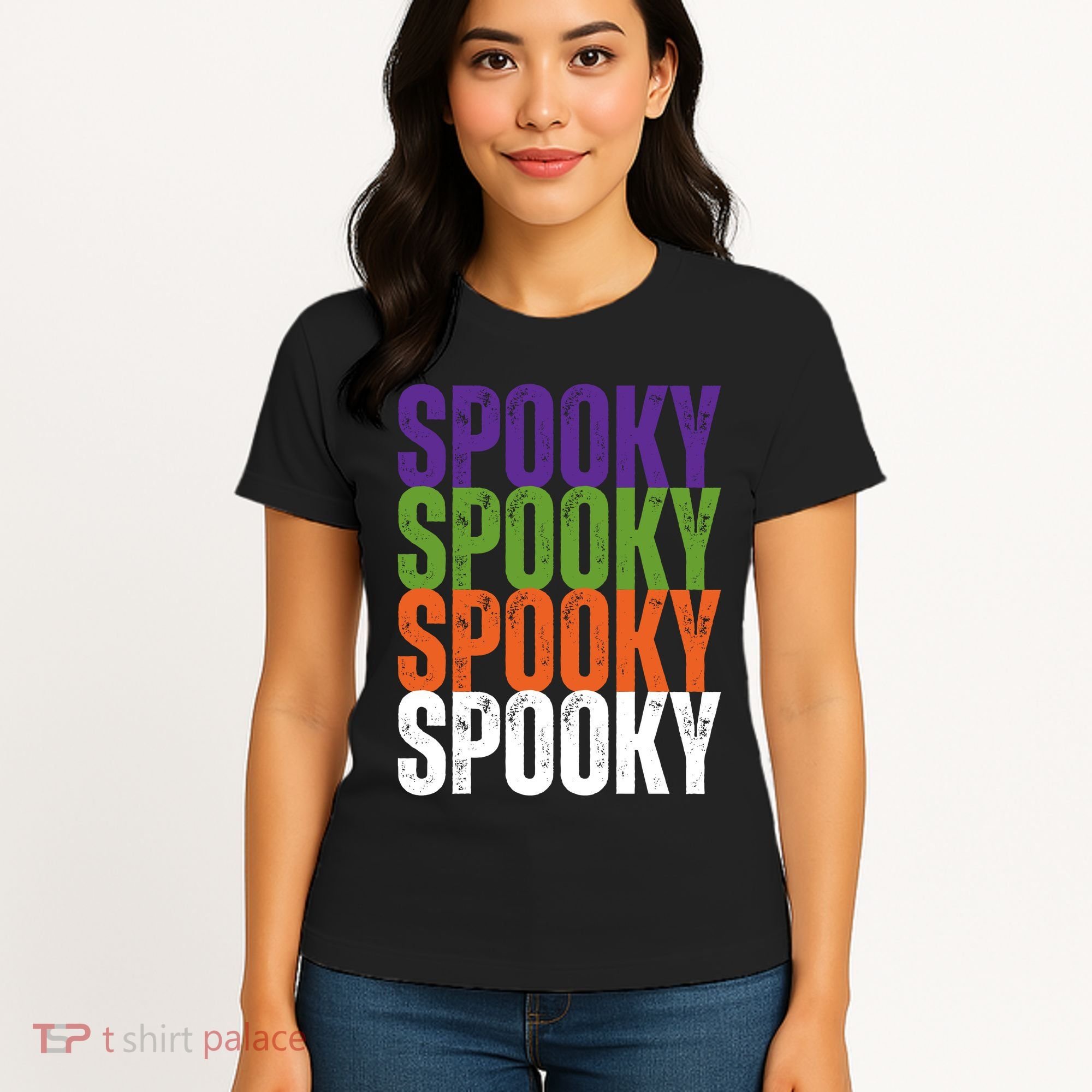 Spooky Spooky Funny Cute Halloween Women's T-Shirt