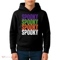 Spooky Spooky Funny Cute Halloween Kids Hoodie thumb 4