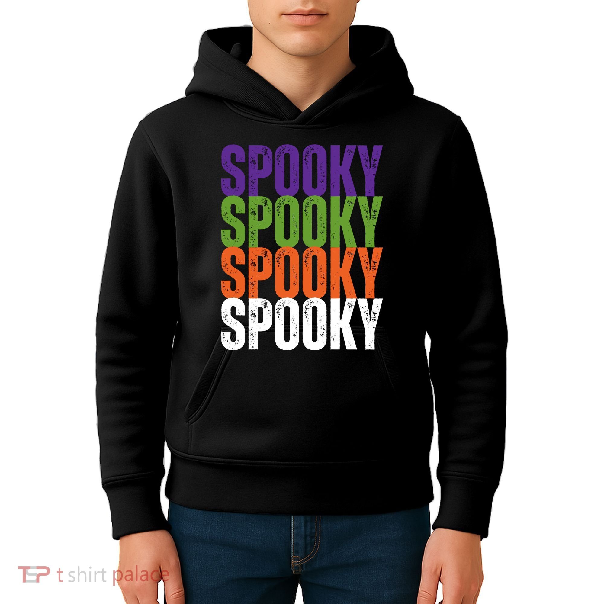 Spooky Spooky Funny Cute Halloween Kids Hoodie