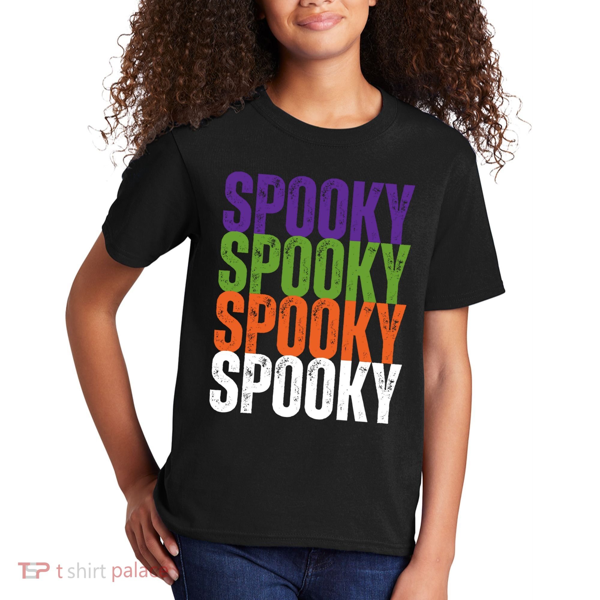 Spooky Spooky Funny Cute Halloween Kids T-Shirt