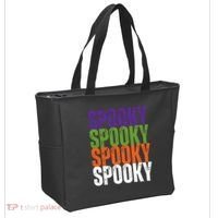 Spooky Spooky Funny Cute Halloween Tote Bag thumb 2