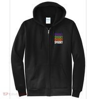 Spooky Spooky Funny Cute Halloween Full Zip Hoodie thumb 0