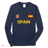 Spain Shirt-Espana Flag Jersey Soccer -Football Long Sleeve Shirt thumb 0