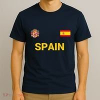 Spain Shirt-Espana Flag Jersey Soccer -Football T-Shirt thumb 3