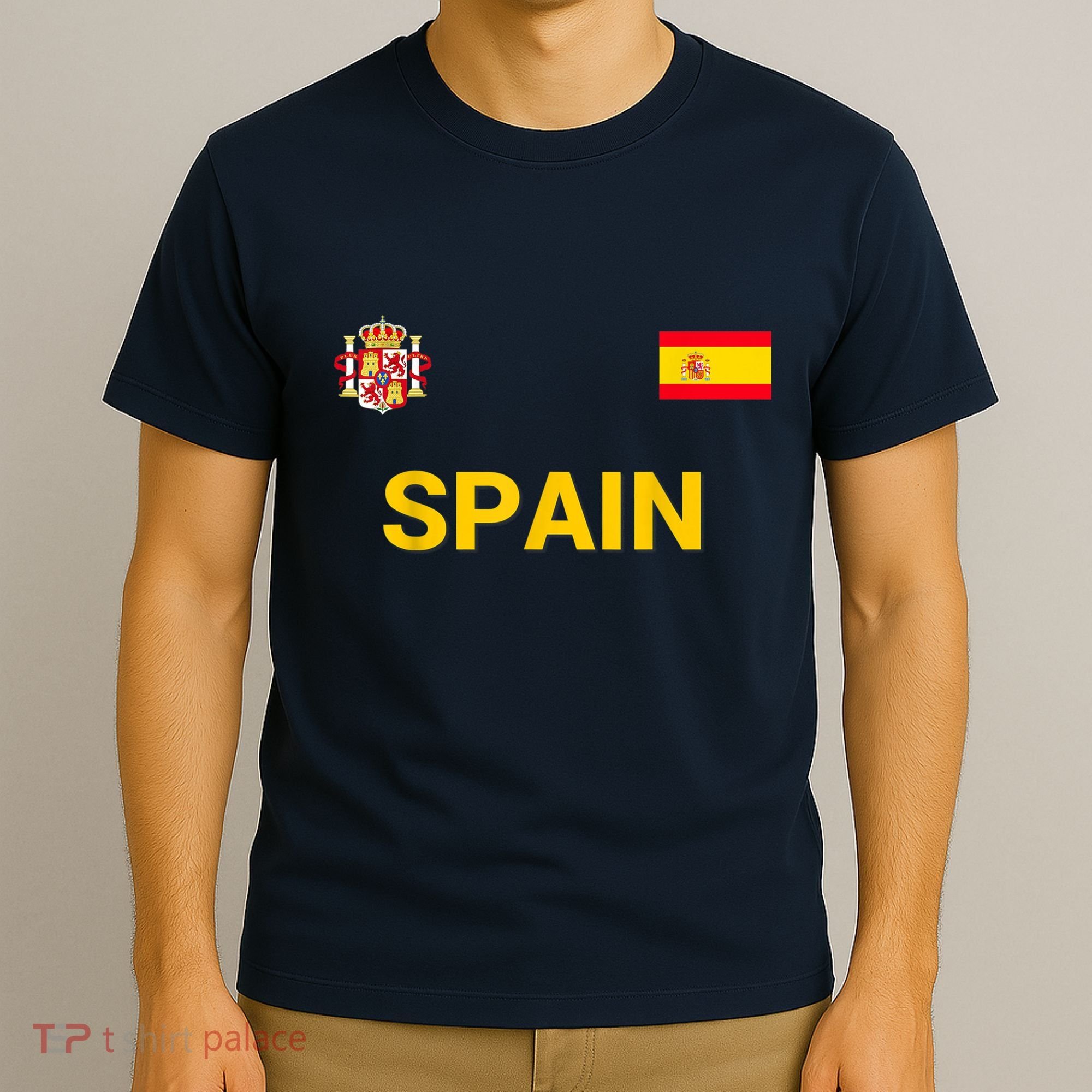 Spain Shirt-Espana Flag Jersey Soccer -Football T-Shirt