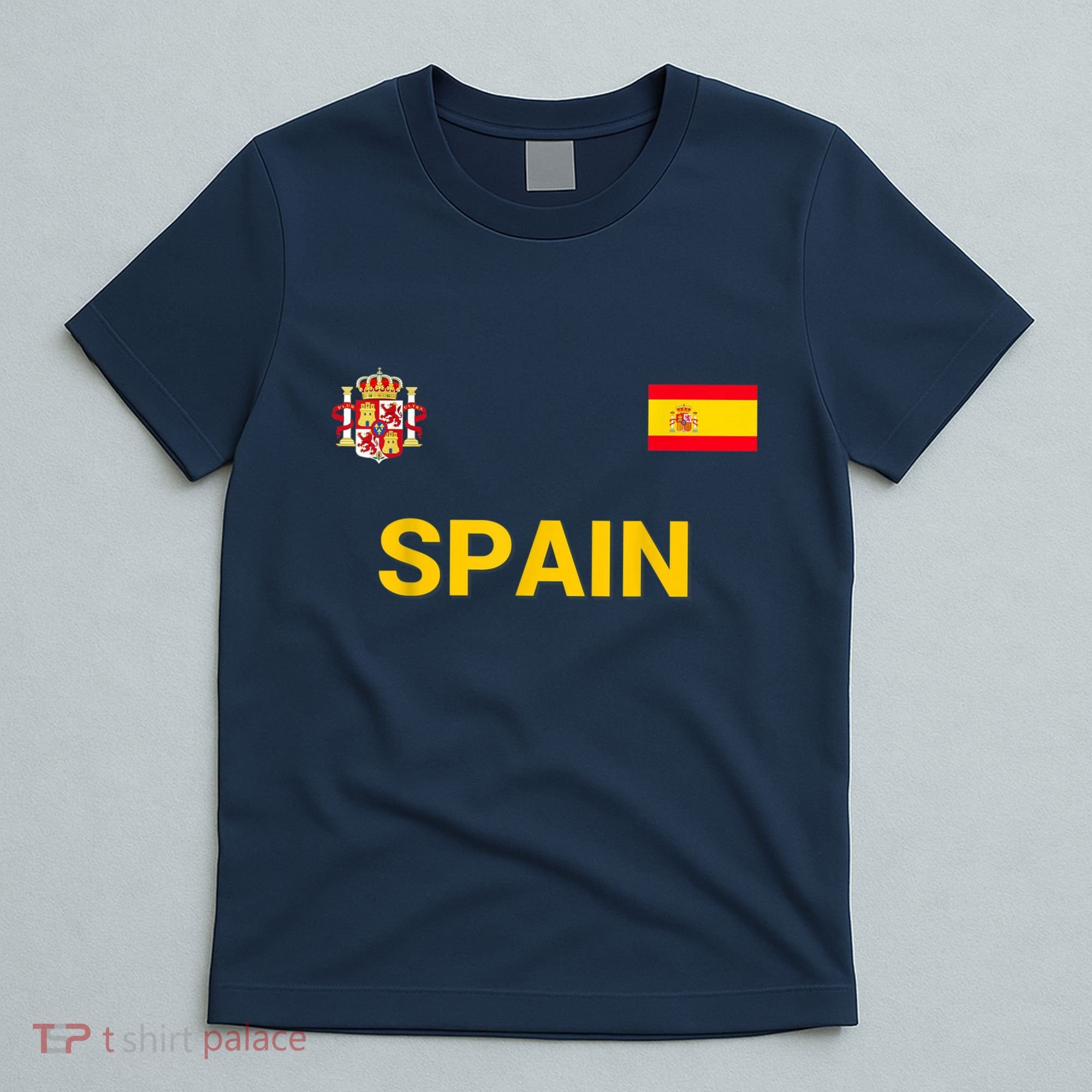 Spain Shirt-Espana Flag Jersey Soccer -Football T-Shirt