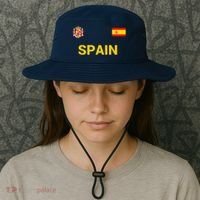Spain Shirt-Espana Flag Jersey Soccer -Football Bucket Hat thumb 3