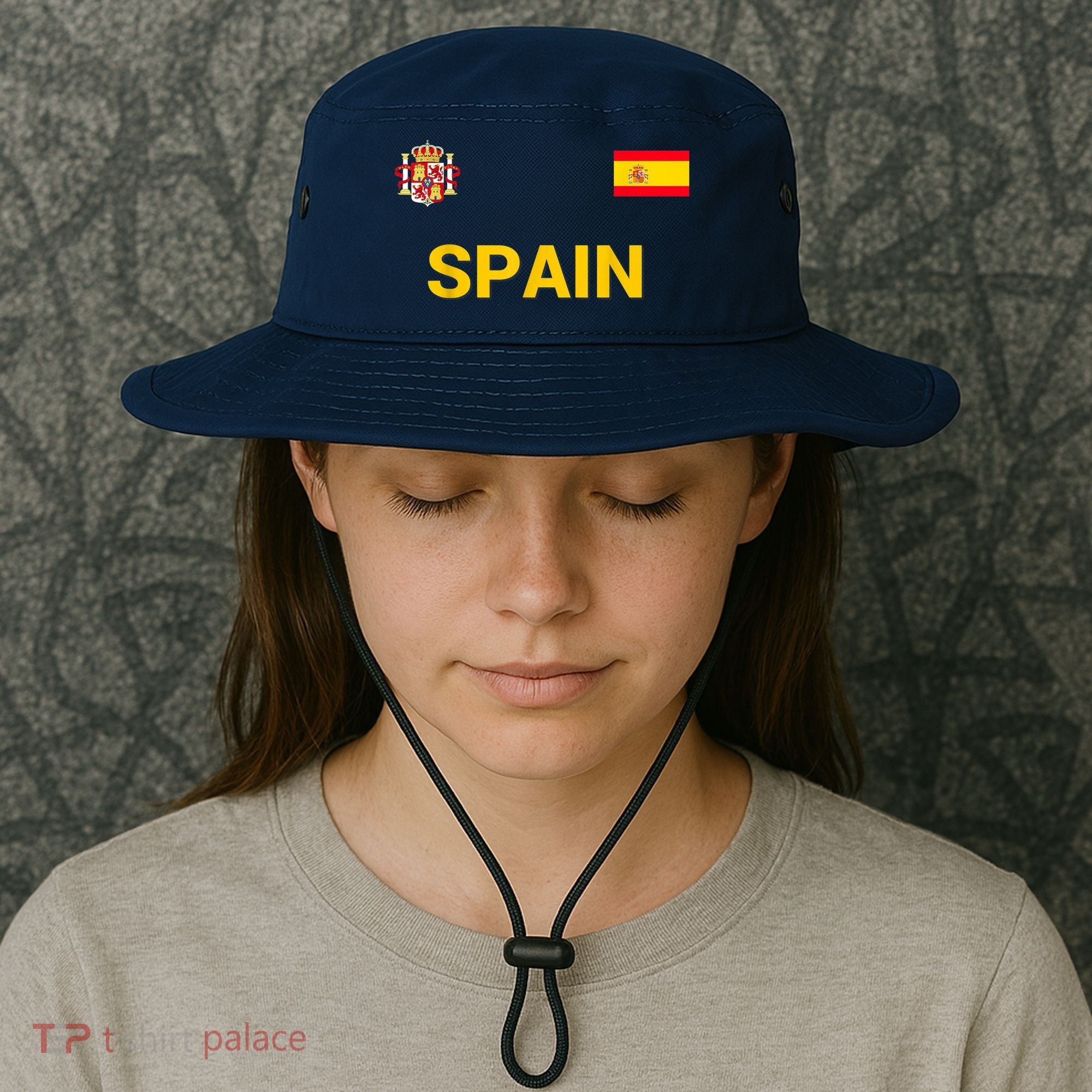 Spain Shirt-Espana Flag Jersey Soccer -Football Bucket Hat